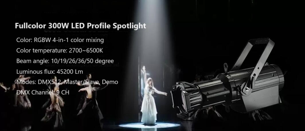 LED cyclorama lighting system for theatre applications