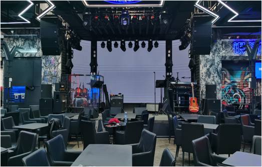 Live house performance lighting
