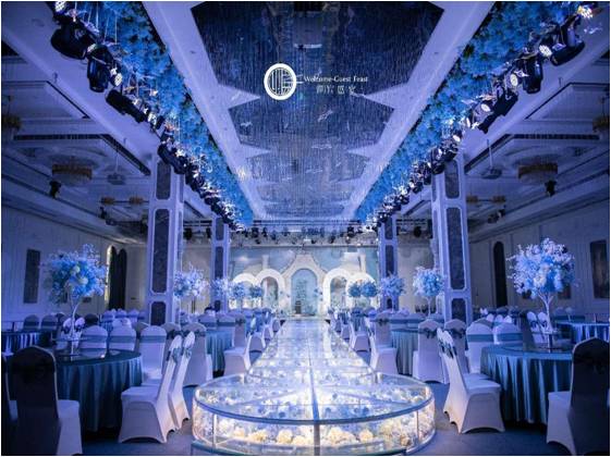 Wedding banquet room profile spotlight application