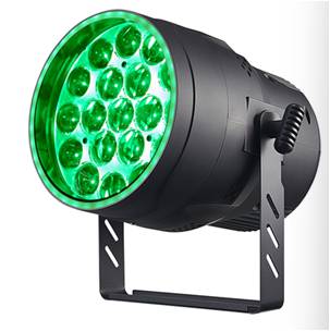 LED Zoom Wash PAR 19×15W RGBW with RGB Ring FX Light