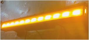 IP65 BAR FX3 Powerful Outdoor RGB + White + Amber LED Pixel Strobe Bar light