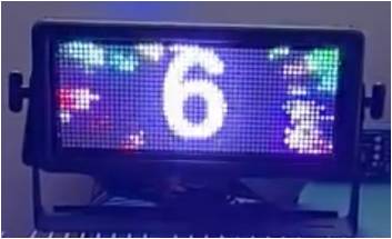 PIXEL BURST FX RGB pixel number effect