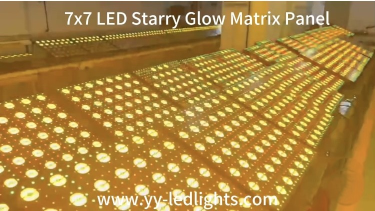Starlight Matrix 7x7 Pixel Effect